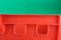 Preview: Euro Fleischkasten E2 600x400x200mm ROT