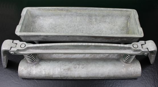 Kasslerform Kotelettform 675 Aluminium gebraucht