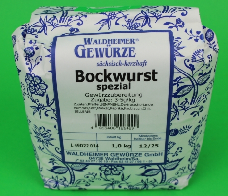 Waldheimer Bockwurst spezial
