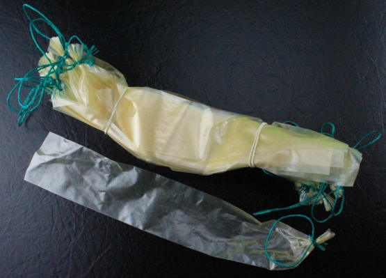 50m Bratennetz Kaliber 14 – Weiß, Rollbratennetz, Schinkennetz, Räuchernetz