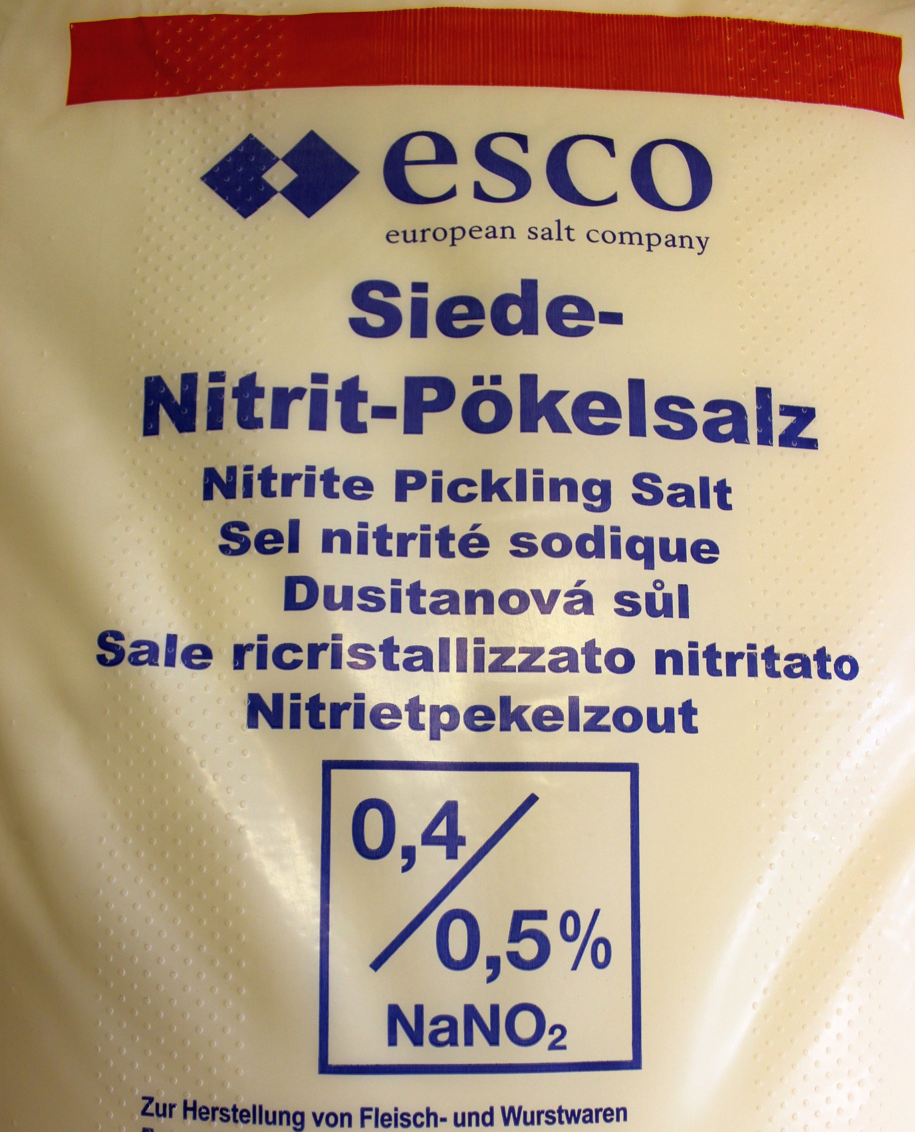 Nitrit Pökelsalz Nitrit Pökelsalz