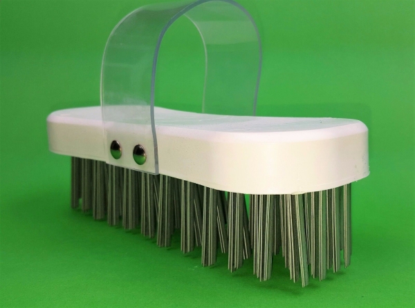 Blockbürste , Hackblockbürste 18,5 cm