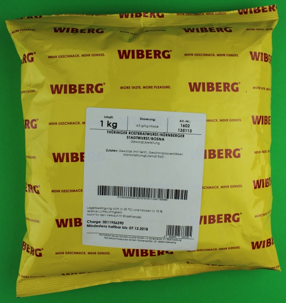WIBERG Thüringer Rostbratwurst