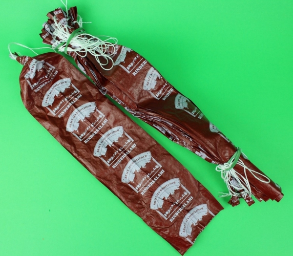 Faser FR Mahagoni 80/50 " Rindersalami" 25 Stück