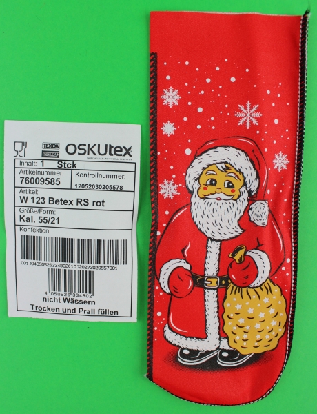 Oskutex Betex RS für Rohwurst | 55/21 | Nikolaus mit Sack