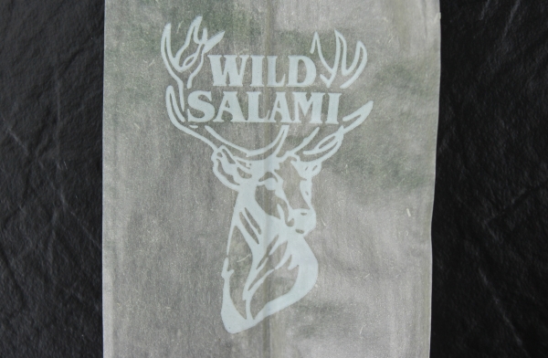 FR natur "Wildsalami"  55/25 1-fbg. weiß 25 Stück