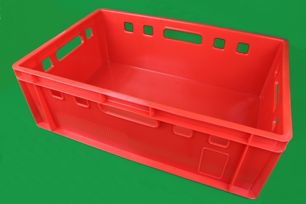 Euro Fleischkasten E2 600x400x200mm ROT